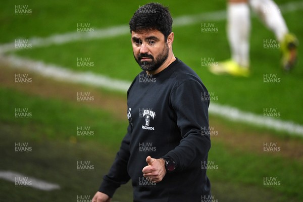 240226 - Swansea City v Preston North End - Sky Bet Championship - Vitor Matos, Swansea Head Coach