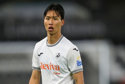 221025 - Swansea City v Queens Park Rangers - Sky Bet Championship - Eom Ji-Sung of Swansea City