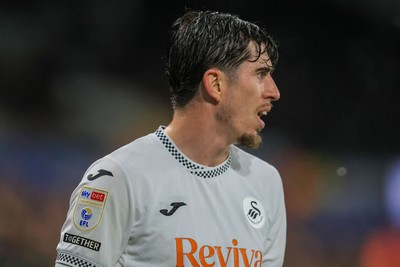221025 - Swansea City v Queens Park Rangers - Sky Bet Championship - Josh Key of Swansea City