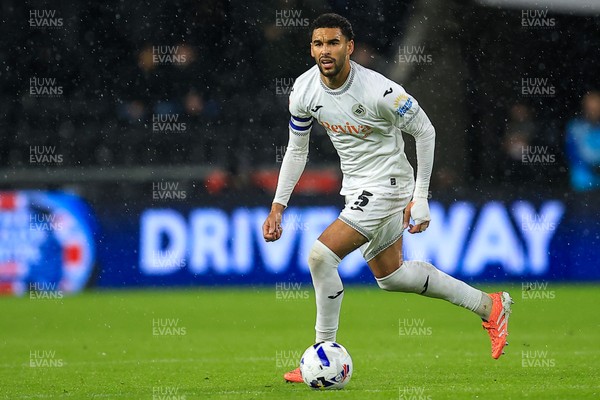 221025 - Swansea City v Queens Park Rangers - Sky Bet Championship - Ben Cabango of Swansea City