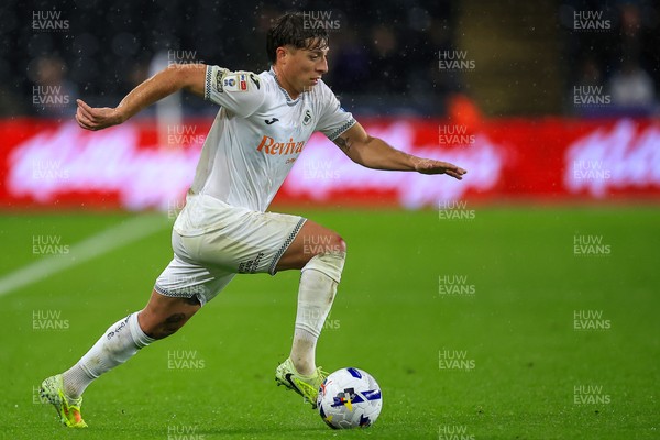 221025 - Swansea City v Queens Park Rangers - Sky Bet Championship - Goncalo Franco of Swansea City