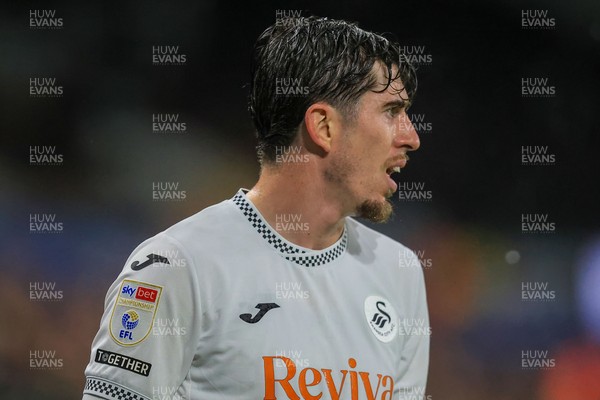 221025 - Swansea City v Queens Park Rangers - Sky Bet Championship - Josh Key of Swansea City