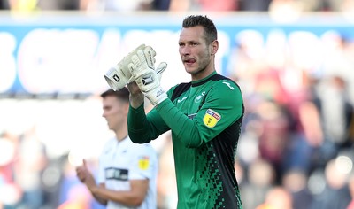 290918 - Swansea City v Queens Park Rangers - SkyBet Championship - Erwin Mulder of Swansea City