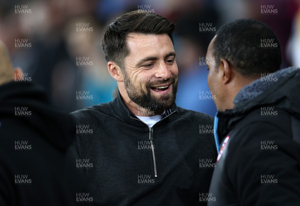 181022 - Swansea City v Reading - SkyBet Championship - Swansea City Manager Russell Martin