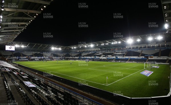 301220 - Swansea City v Reading, Sky Bet Championship - A general view of the Liberty Stadium which has had a new pitch laid after the poor condition of the previous one was criticised