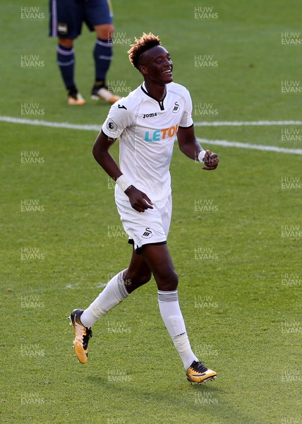 050817 - Swansea City v Sampdoria - Pre Season Friendly - Tammy Abraham of Swansea celebrates scoring a goal