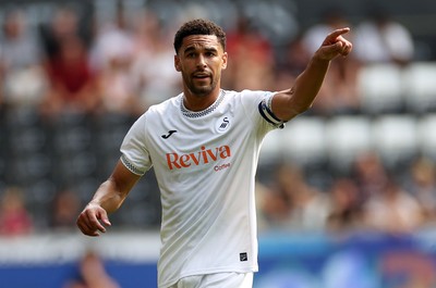 160825 - Swansea City v Sheffield United - SkyBet Championship - Ben Cabango of Swansea City 