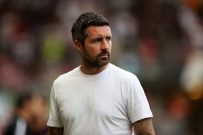 160825 - Swansea City v Sheffield United - SkyBet Championship - Swansea City Manager Alan Sheehan 
