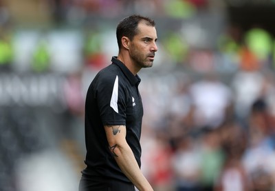 160825 - Swansea City v Sheffield United - SkyBet Championship - Sheffield United Manager Ruben Selles 