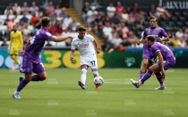 160825 - Swansea City v Sheffield United - SkyBet Championship - Goncalo Franco of Swansea City 