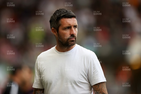 160825 - Swansea City v Sheffield United - SkyBet Championship - Swansea City Manager Alan Sheehan 