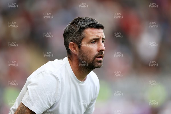 160825 - Swansea City v Sheffield United - SkyBet Championship - Swansea City Manager Alan Sheehan 