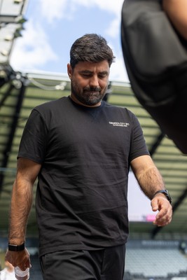 220826 - Swansea City v Sheffield United - Sky Bet Championship - Vítor Matos Manager of Swansea City arrives 