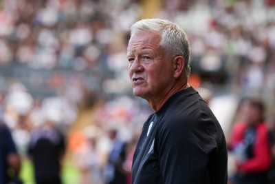 220826 - Swansea City v Sheffield United - Sky Bet Championship - Chris Wilder  Manager of Sheffield United on the touchline