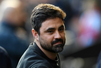 080226 - Swansea City v Sheffield Wednesday - Sky Bet Championship - Vitor Matos, Swansea Head Coach