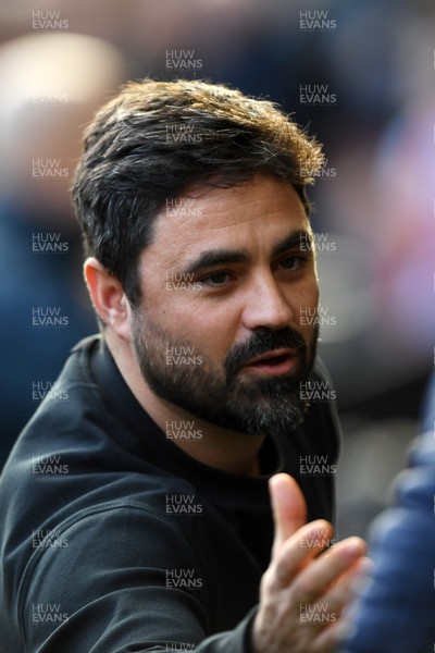 080226 - Swansea City v Sheffield Wednesday - Sky Bet Championship - Vitor Matos, Swansea Head Coach