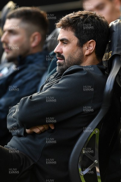 080226 - Swansea City v Sheffield Wednesday - Sky Bet Championship - Vitor Matos, Swansea Head Coach