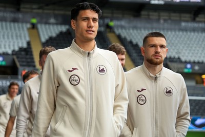 180426 - Swansea City v Southampton - Sky Bet Championship - Marko Stamenic of Swansea City