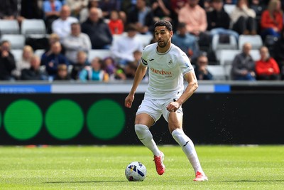 180426 - Swansea City v Southampton - Sky Bet Championship - Ben Cabango of Swansea City