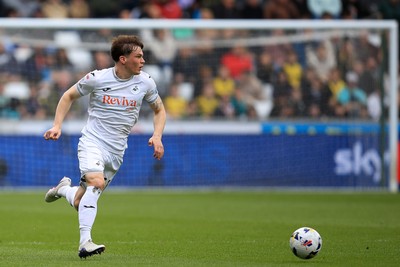 180426 - Swansea City v Southampton - Sky Bet Championship - Sam Parker of Swansea City