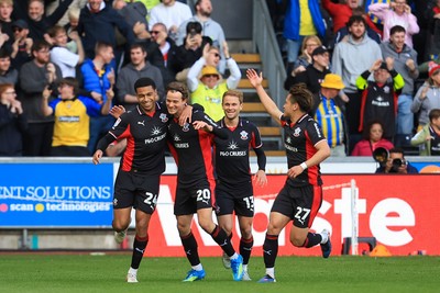 180426 - Swansea City v Southampton - Sky Bet Championship - Shea Charles of Southampton celebrates after scoring