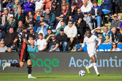 180426 - Swansea City v Southampton - Sky Bet Championship - Malick Yalcouye of Swansea City