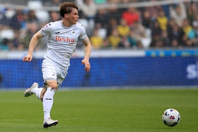 180426 - Swansea City v Southampton - Sky Bet Championship - Sam Parker of Swansea City