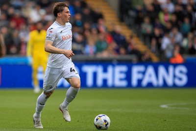 180426 - Swansea City v Southampton - Sky Bet Championship - Sam Parker of Swansea City
