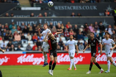 180426 - Swansea City v Southampton - Sky Bet Championship - Goncalo Franco of Swansea City