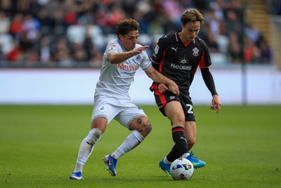 180426 - Swansea City v Southampton - Sky Bet Championship - Goncalo Franco of Swansea City 