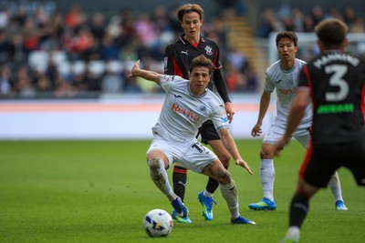 180426 - Swansea City v Southampton - Sky Bet Championship - Goncalo Franco of Swansea City
