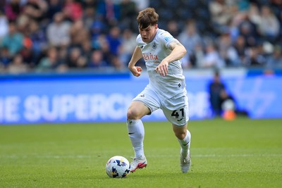 180426 - Swansea City v Southampton - Sky Bet Championship - Sam Parker of Swansea City