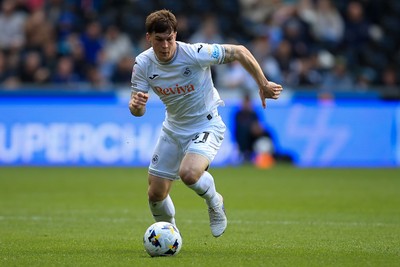 180426 - Swansea City v Southampton - Sky Bet Championship - Sam Parker of Swansea City