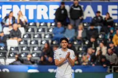 180426 - Swansea City v Southampton - Sky Bet Championship - Marko Stamenic of Swansea City