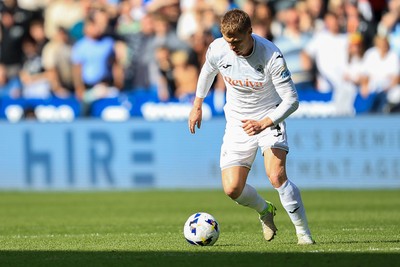180426 - Swansea City v Southampton - Sky Bet Championship - Jay Fulton of Swansea City