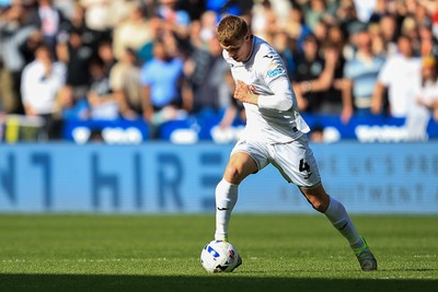 180426 - Swansea City v Southampton - Sky Bet Championship - Jay Fulton of Swansea City