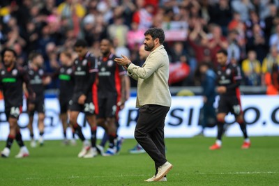 180426 - Swansea City v Southampton - Sky Bet Championship - Swansea City Manager Vitor Matos