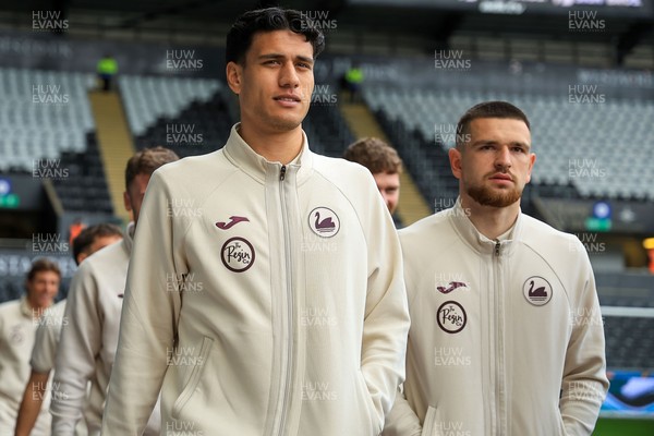 180426 - Swansea City v Southampton - Sky Bet Championship - Marko Stamenic of Swansea City