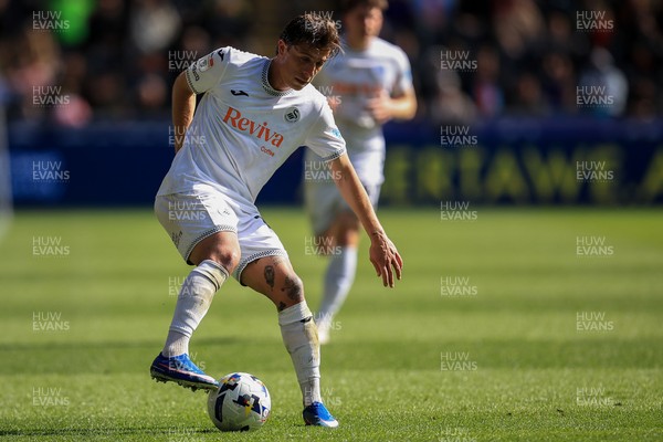 180426 - Swansea City v Southampton - Sky Bet Championship - Goncalo Franco of Swansea City