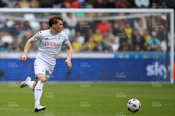 180426 - Swansea City v Southampton - Sky Bet Championship - Sam Parker of Swansea City