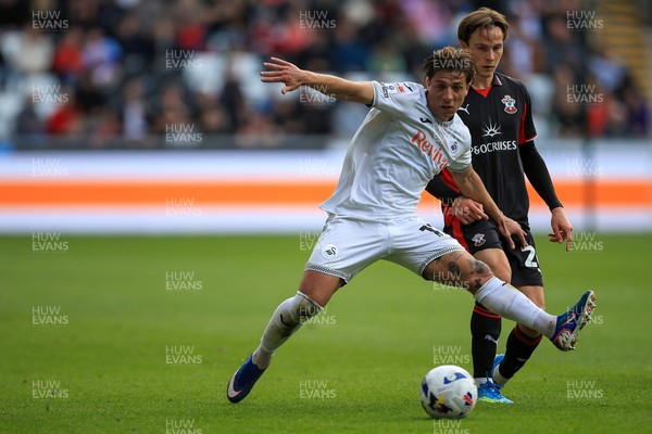 180426 - Swansea City v Southampton - Sky Bet Championship - Goncalo Franco of Swansea City