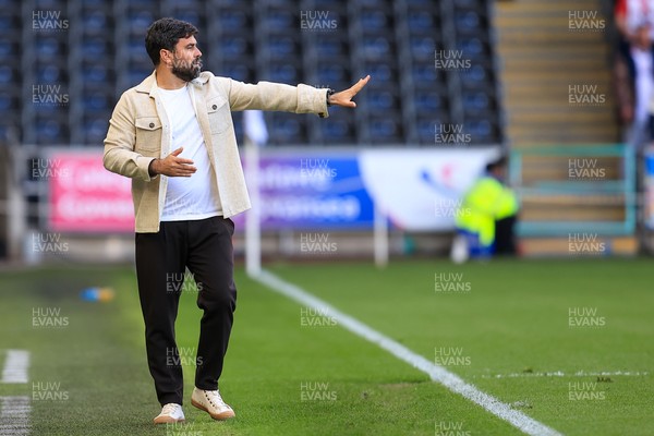 180426 - Swansea City v Southampton - Sky Bet Championship - Swansea City Manager Vitor Matos