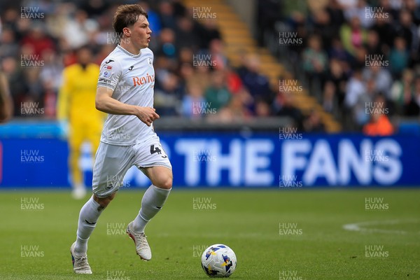 180426 - Swansea City v Southampton - Sky Bet Championship - Sam Parker of Swansea City