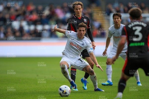 180426 - Swansea City v Southampton - Sky Bet Championship - Goncalo Franco of Swansea City