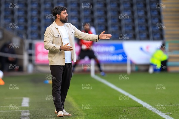 180426 - Swansea City v Southampton - Sky Bet Championship - Swansea City Manager Vitor Matos