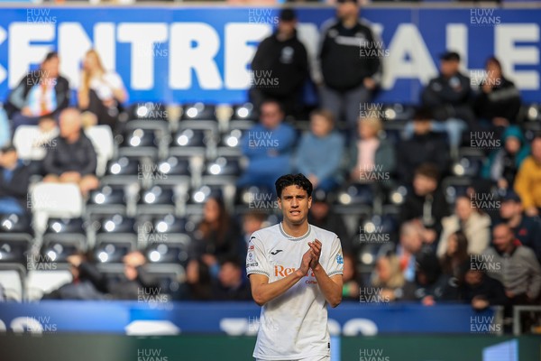 180426 - Swansea City v Southampton - Sky Bet Championship - Marko Stamenic of Swansea City