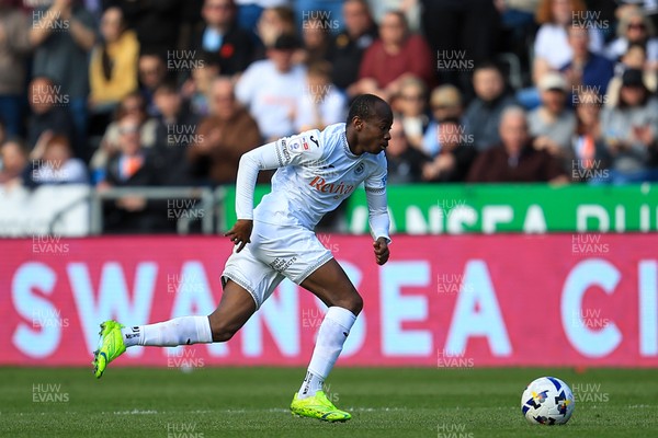 180426 - Swansea City v Southampton - Sky Bet Championship - Malick Yalcouye of Swansea City
