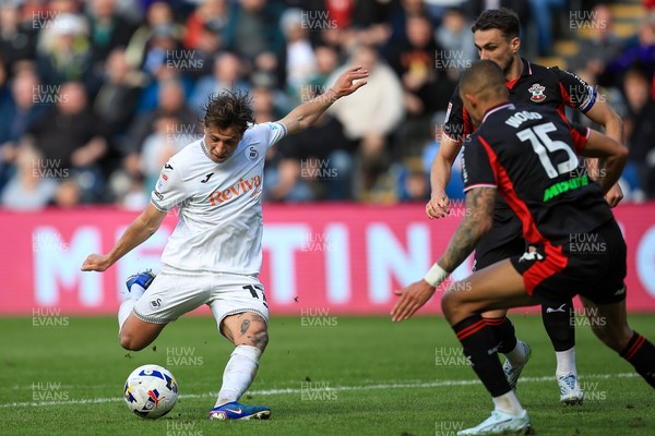 180426 - Swansea City v Southampton - Sky Bet Championship - Goncalo Franco of Swansea City