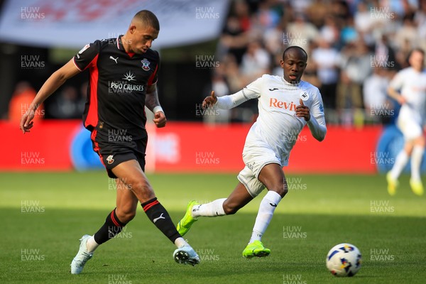 180426 - Swansea City v Southampton - Sky Bet Championship - Nathan Wood of Southampton