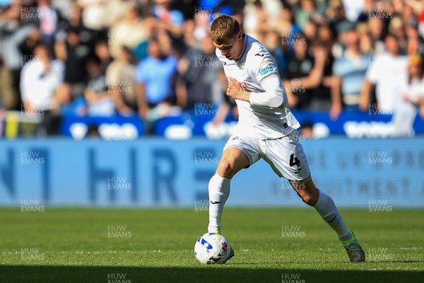 180426 - Swansea City v Southampton - Sky Bet Championship - Jay Fulton of Swansea City